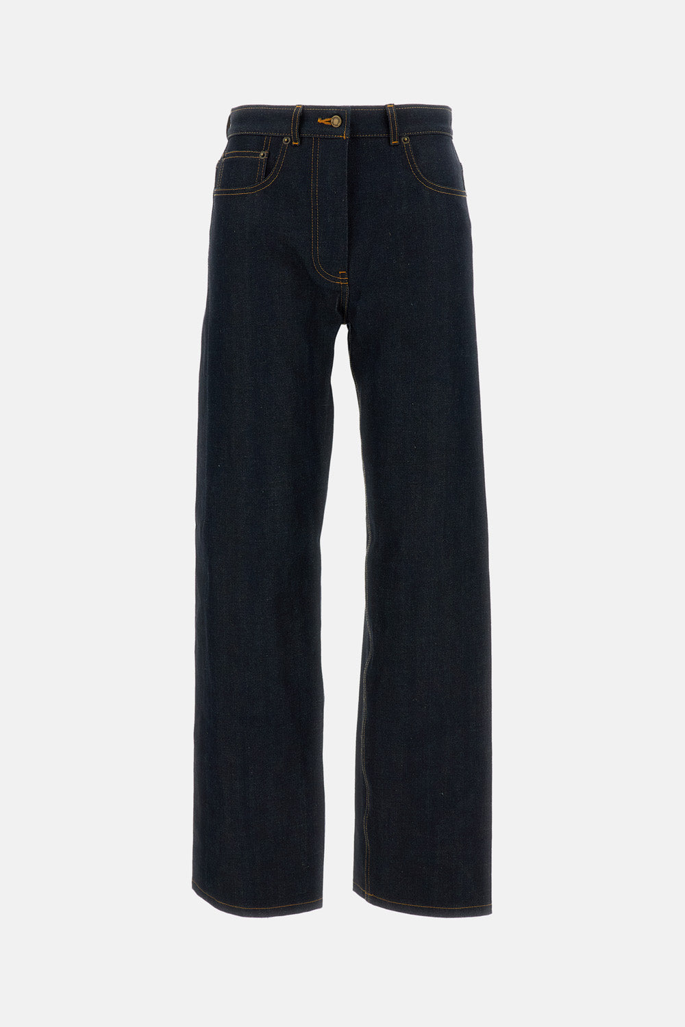Thom Browne Women Classic 5-Pocket Denim Pant In Japanese Selvedge Denim THOM BROWNE