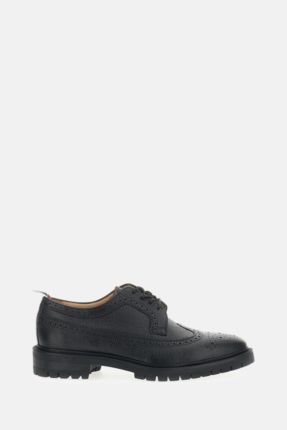 Thom Browne Men Pebble-Grain Leather Longwing Brogues THOM BROWNE