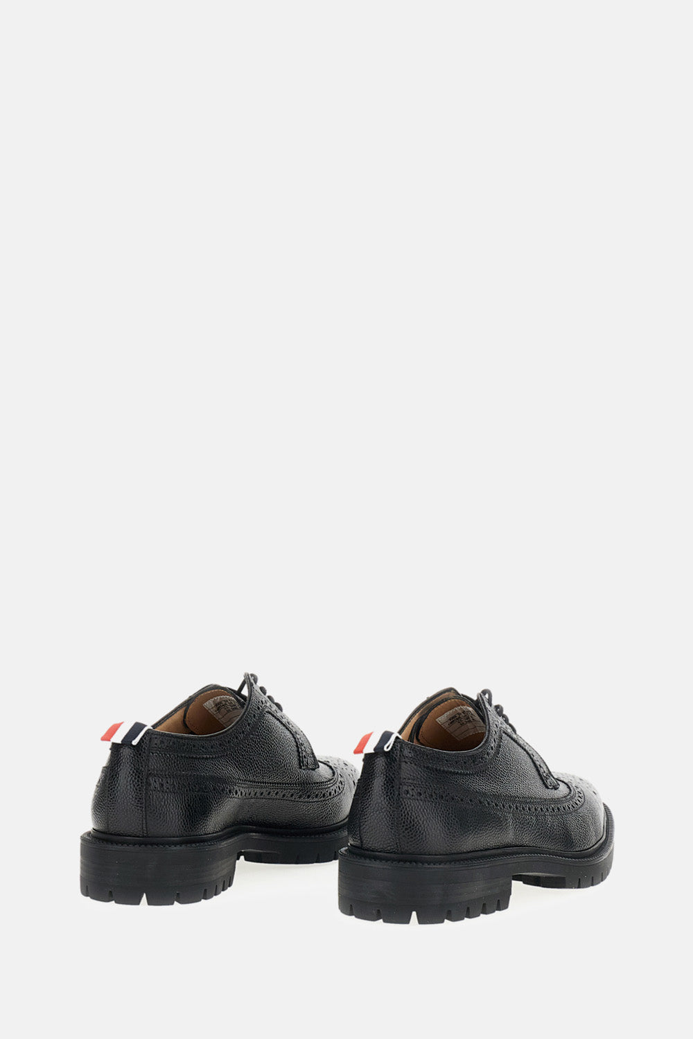 Thom Browne Men Pebble-Grain Leather Longwing Brogues THOM BROWNE