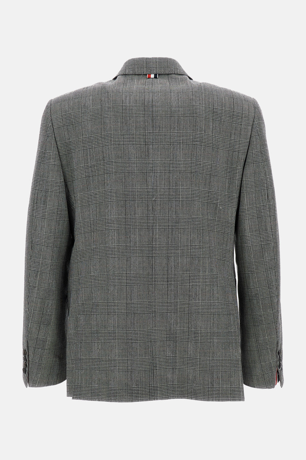 Thom Browne Men Double Breasted S/C In Pow High Twist Wool Suiting THOM BROWNE