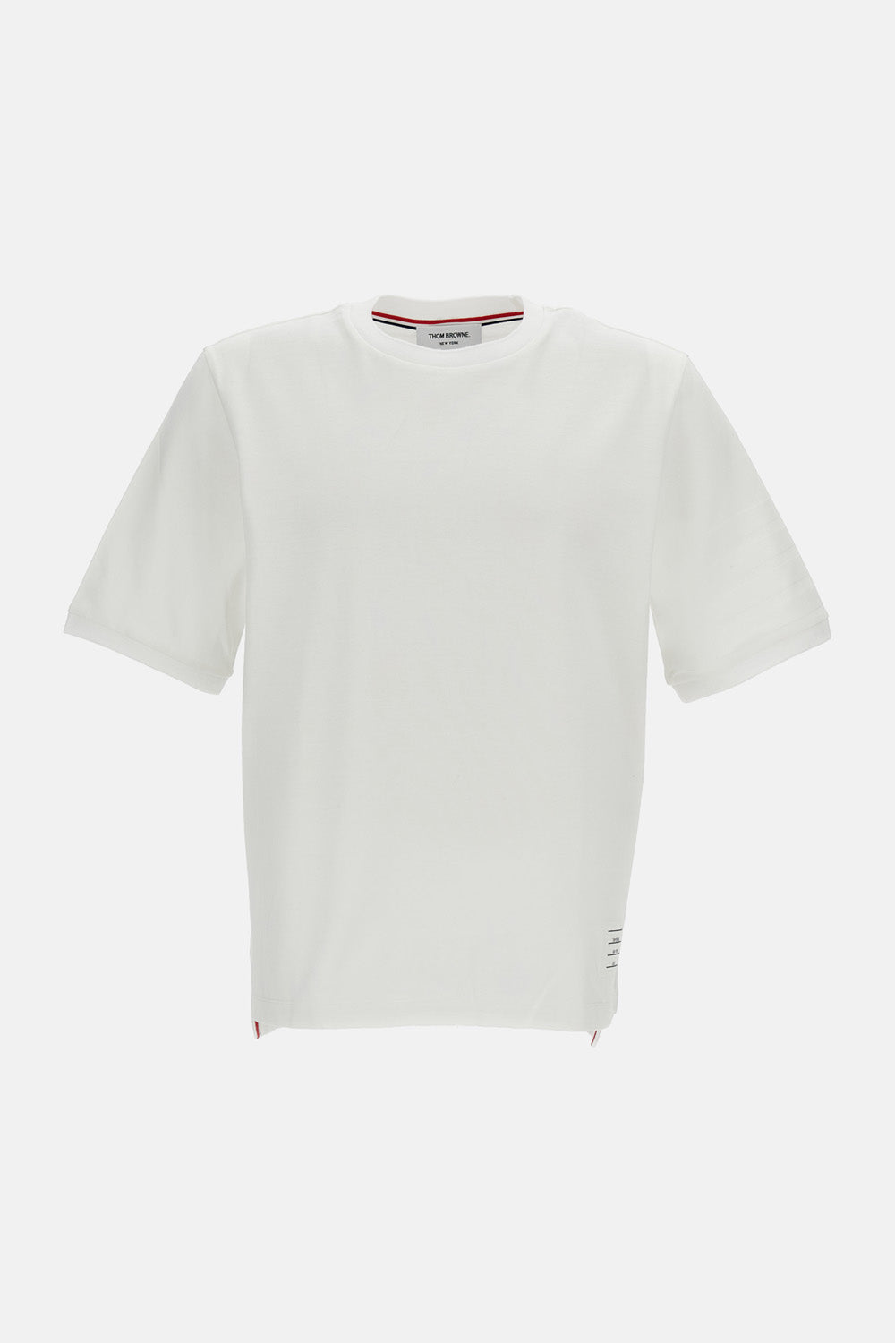 Thom Browne Men Ottoman 4 Bar Tee Shirt THOM BROWNE