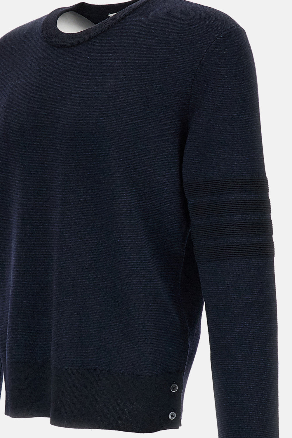 Thom Browne Men Ottoman Milano Stitch 4-Bar Bomber Pullover THOM BROWNE