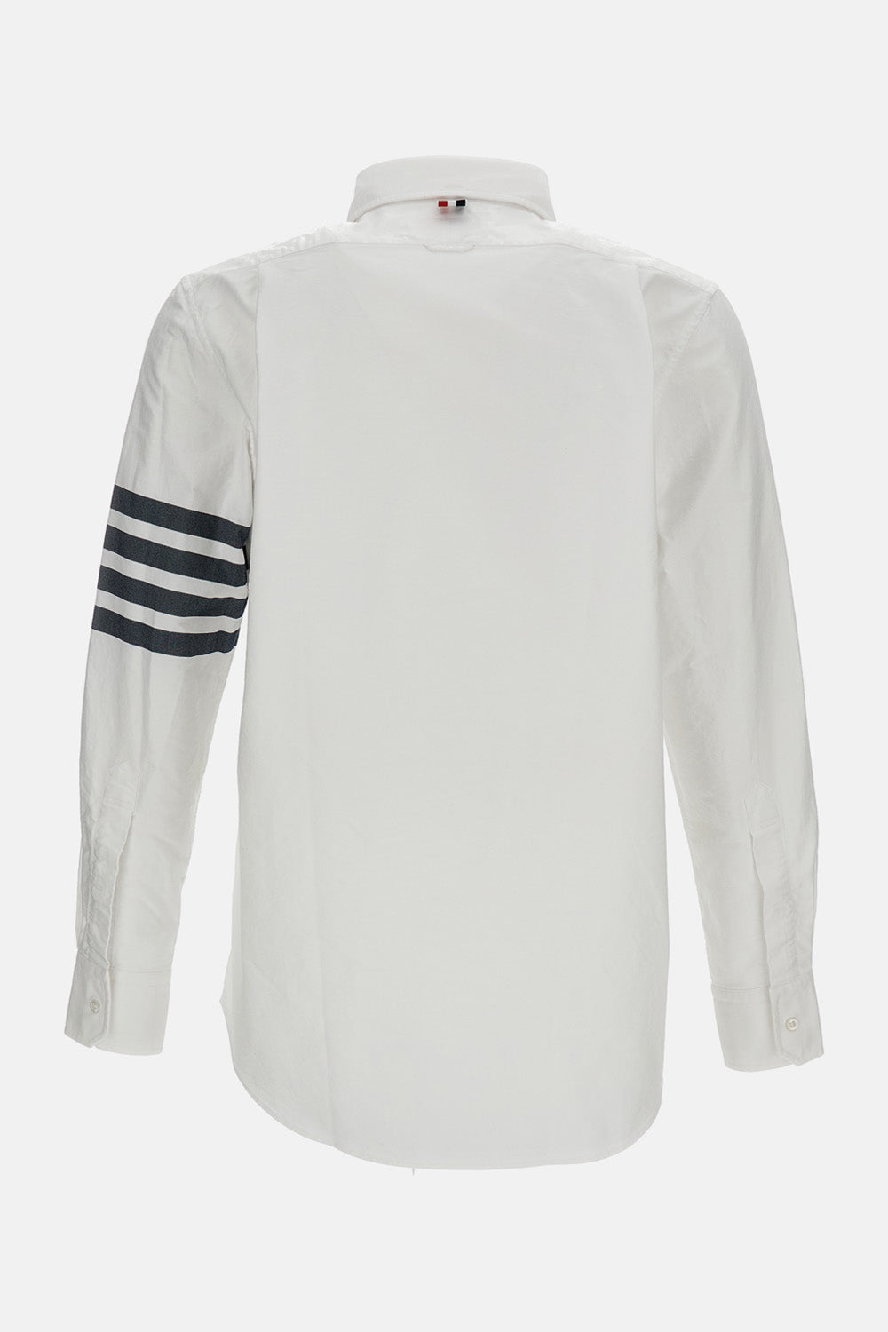 Thom Browne Men Straight Fit B/D L/S Shirt In Engineered 4 Bar Oxford THOM BROWNE