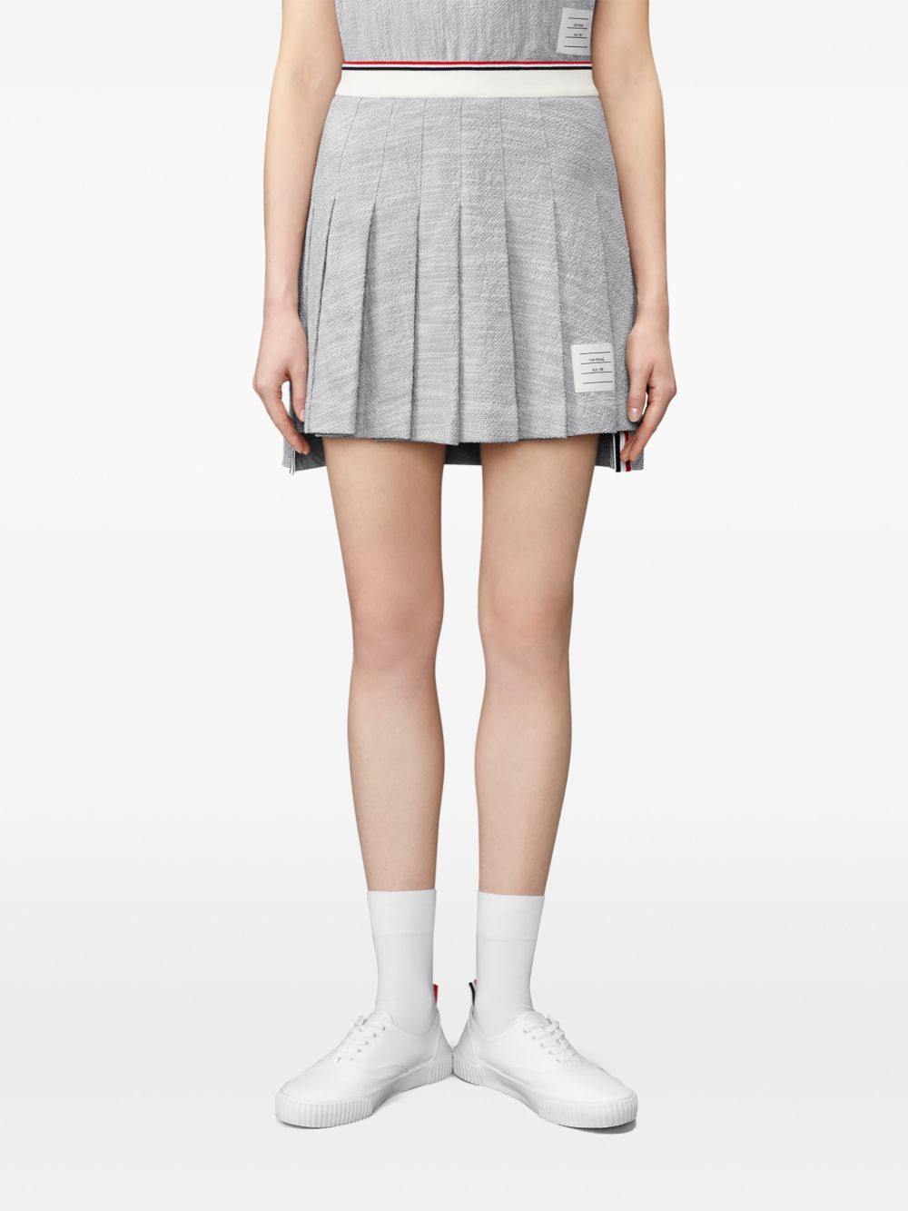 Thom Browne Women Cotton Mini Skirt THOM BROWNE