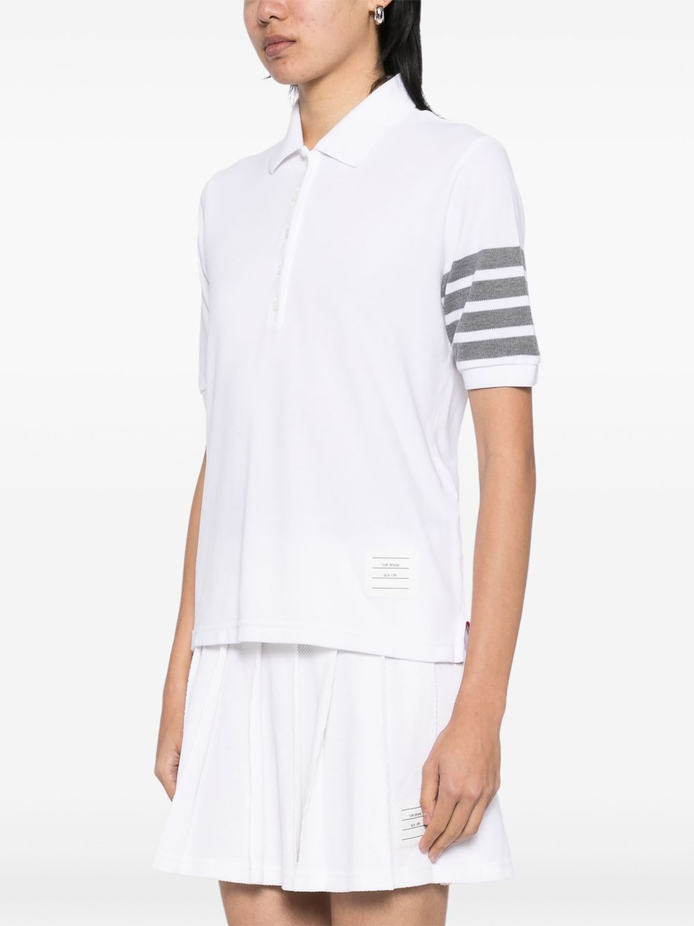 Thom Browne Women Cotton Polo Shirt THOM BROWNE