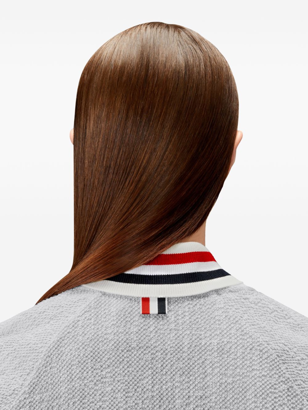 Thom Browne Women Rwb Cotton Bomber Jacket THOM BROWNE