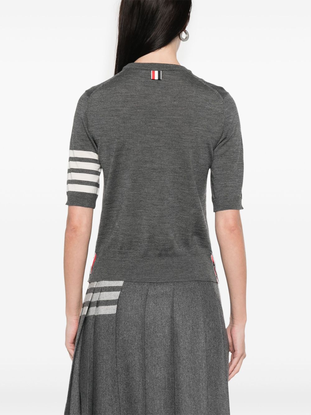 Thom Browne Women Wool Crewneck Sweater THOM BROWNE