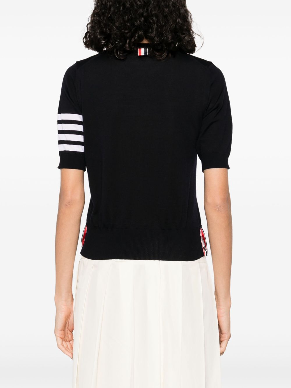 Thom Browne Women Wool Crewneck Sweater THOM BROWNE