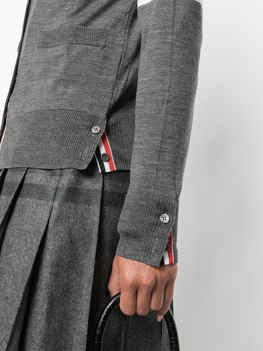 Thom Browne Women Wool Cardigan THOM BROWNE