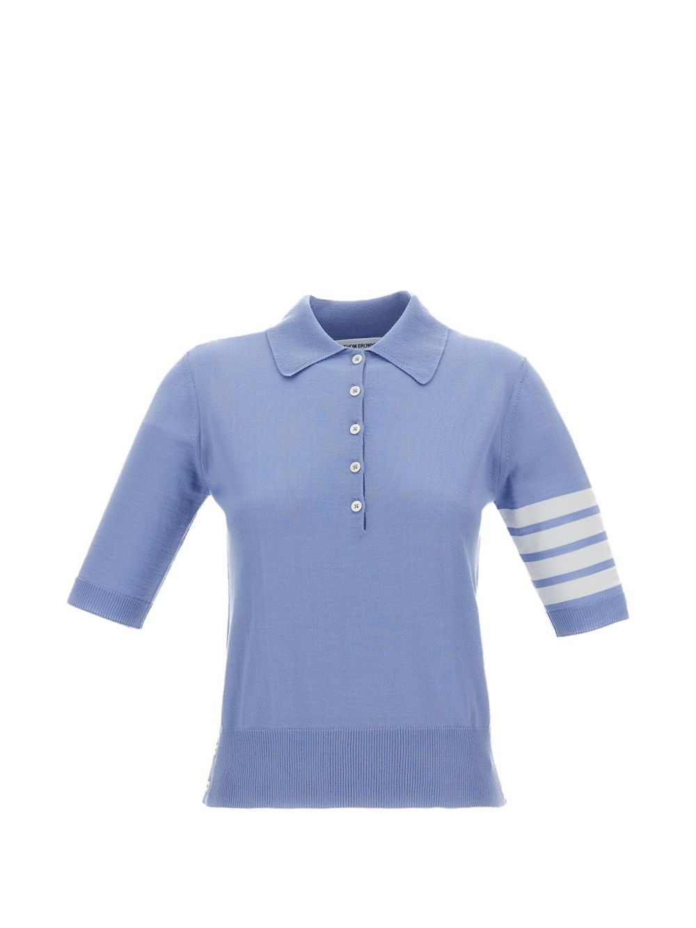 Thom Browne Women Wool Polo Shirt THOM BROWNE
