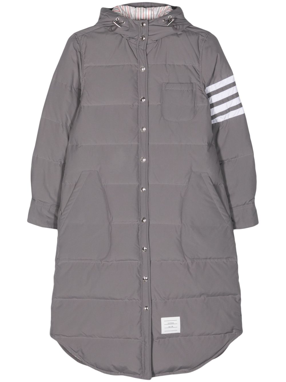 Thom Browne Women 4Bar Long Down Jacket THOM BROWNE