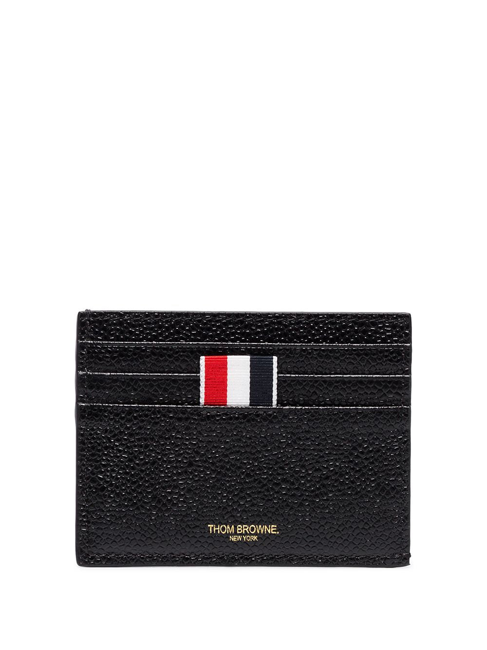 Thom Browne Men Leather Credit Card Case THOM BROWNE