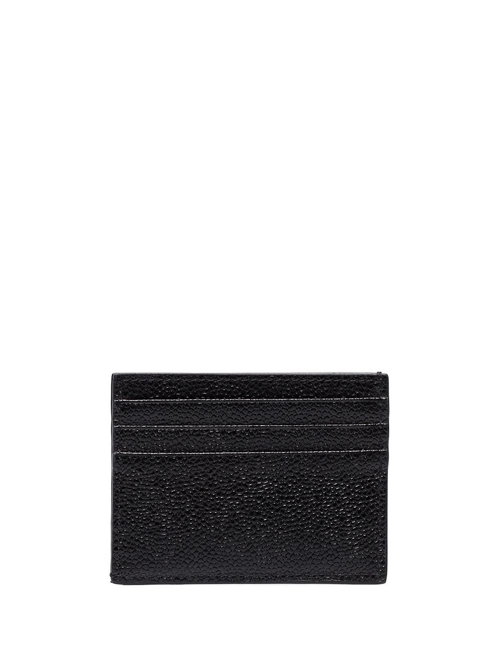 Thom Browne Men Leather Credit Card Case THOM BROWNE