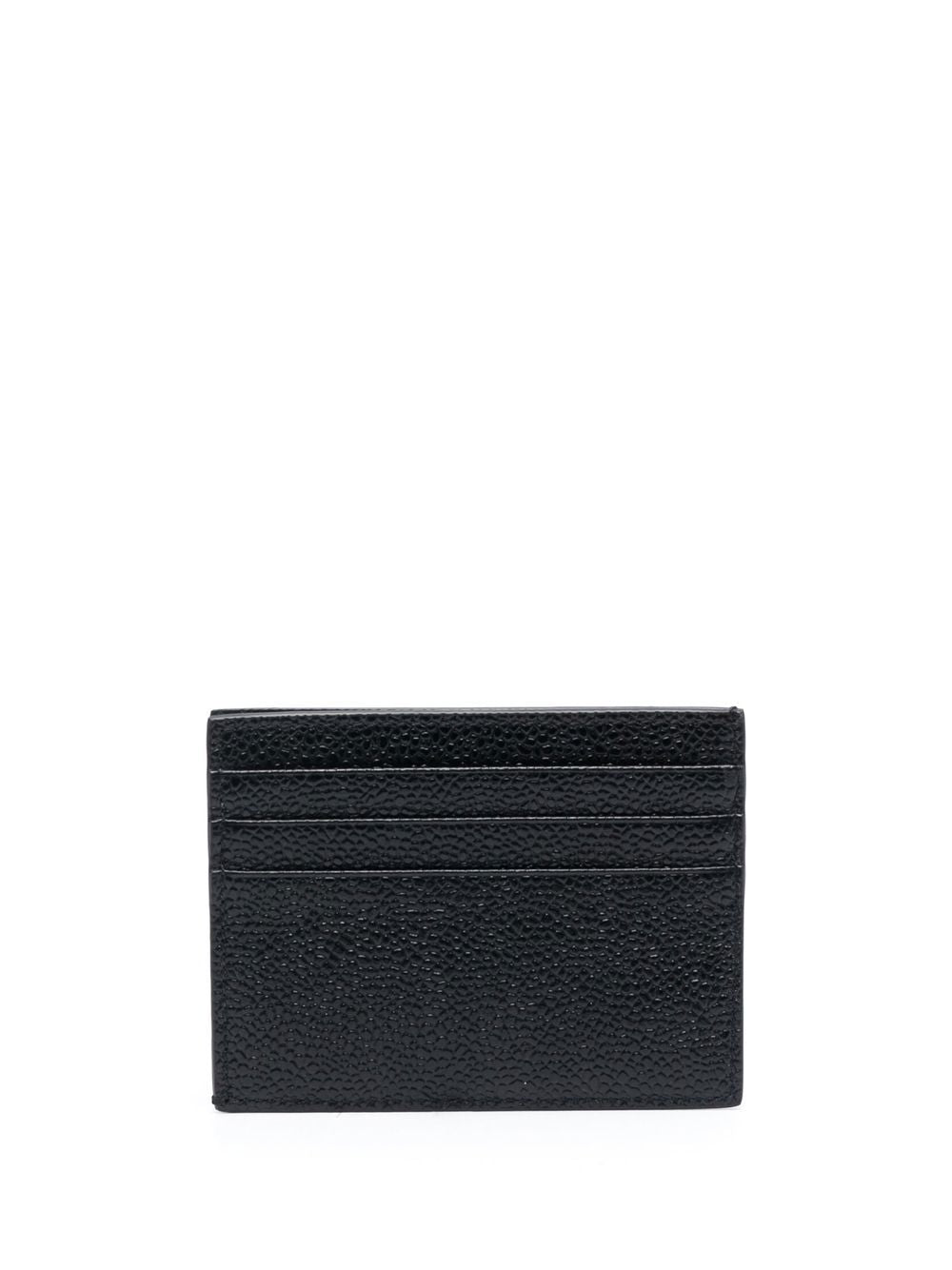 Thom Browne Men Leather Credit Card Case THOM BROWNE