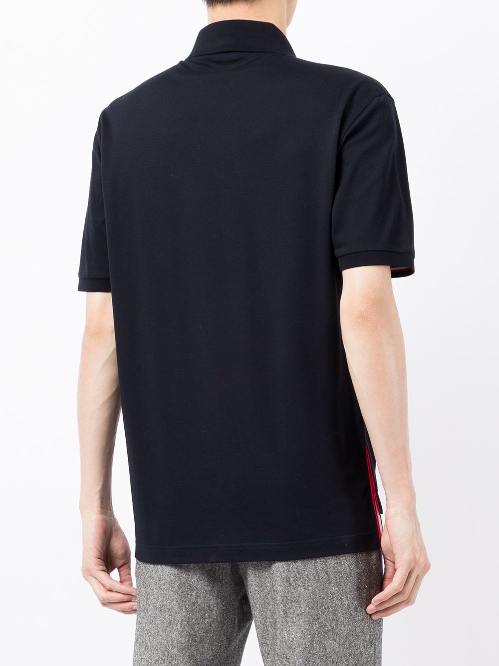 Thom Browne Men Cotton Polo Shirt THOM BROWNE