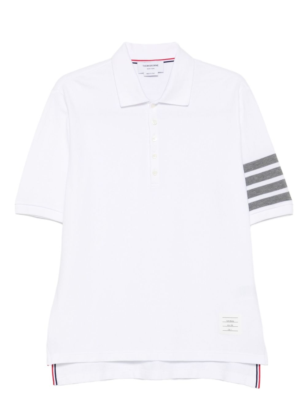Thom Browne Men Cotton Polo Shirt THOM BROWNE
