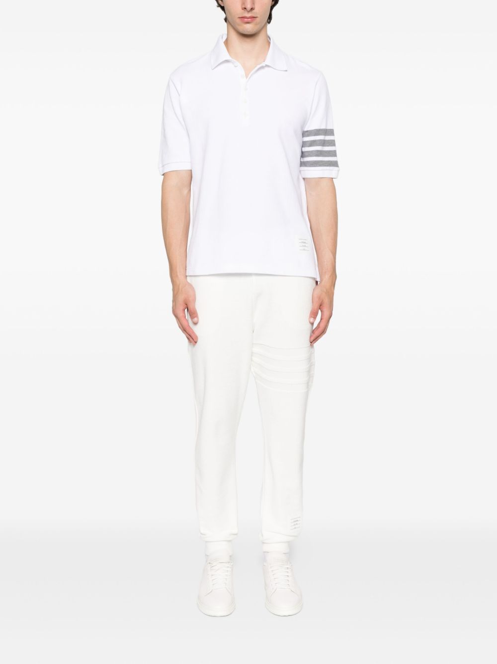 Thom Browne Men Cotton Polo Shirt THOM BROWNE