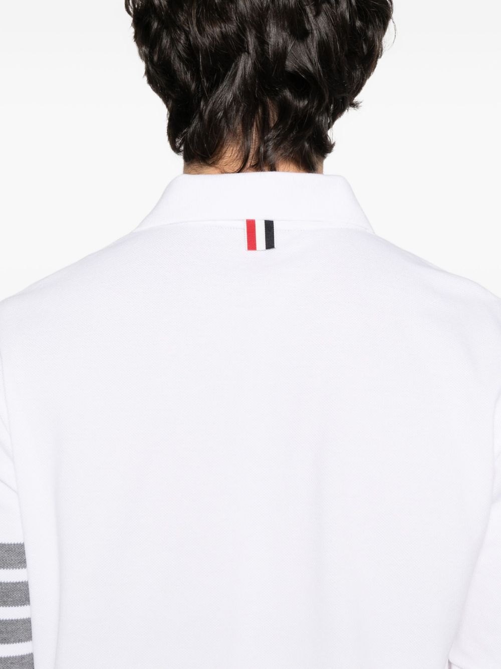 Thom Browne Men Cotton Polo Shirt THOM BROWNE
