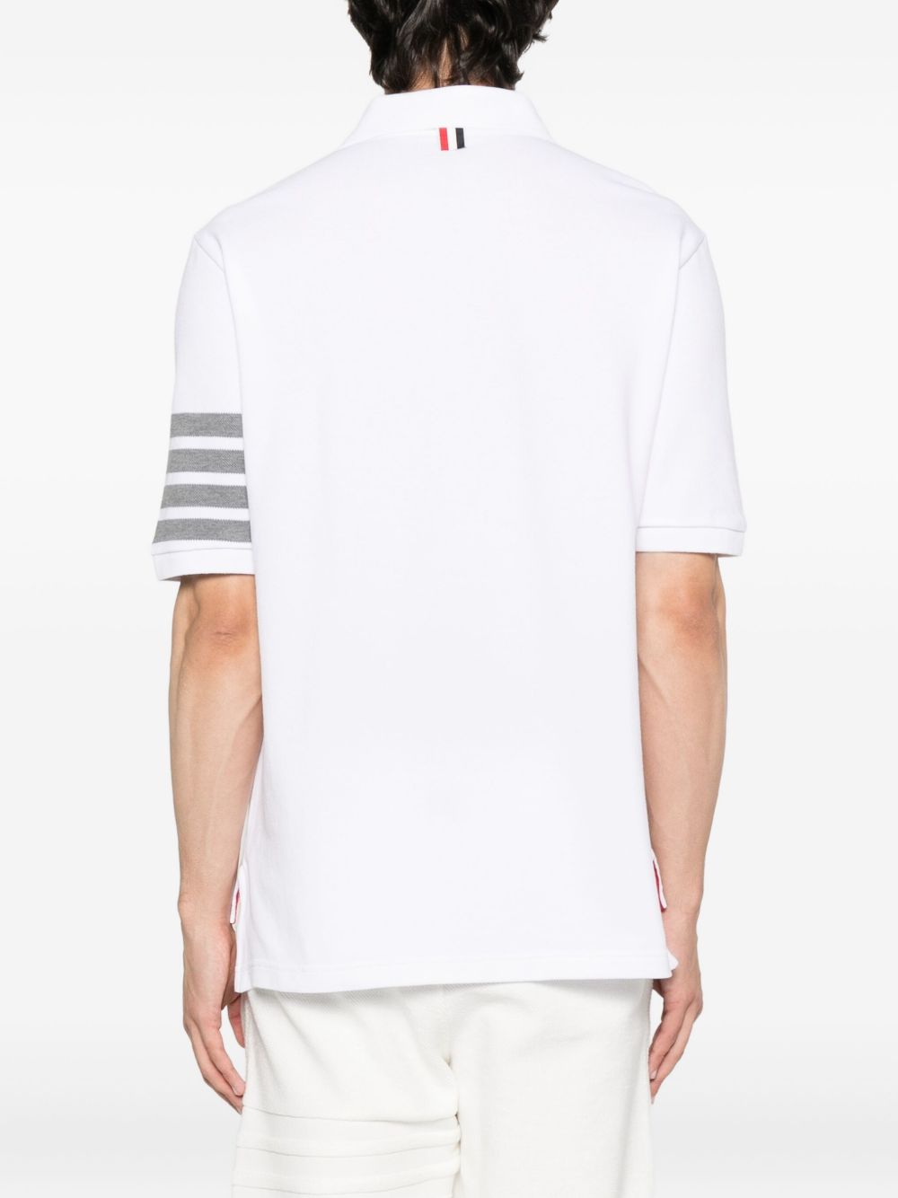 Thom Browne Men Cotton Polo Shirt THOM BROWNE