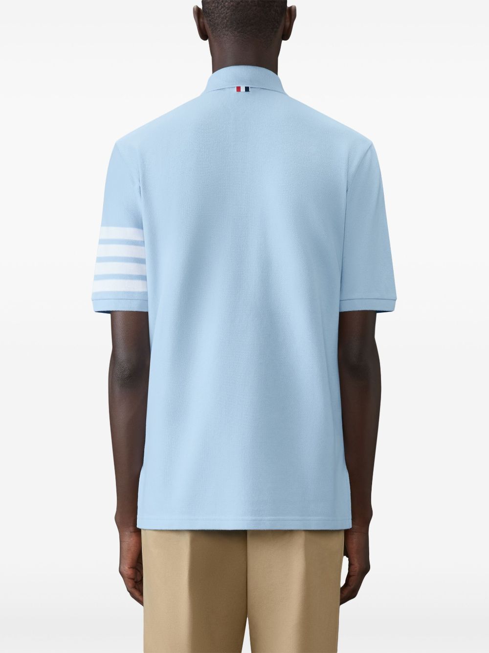 Thom Browne Men Cotton Polo Shirt THOM BROWNE