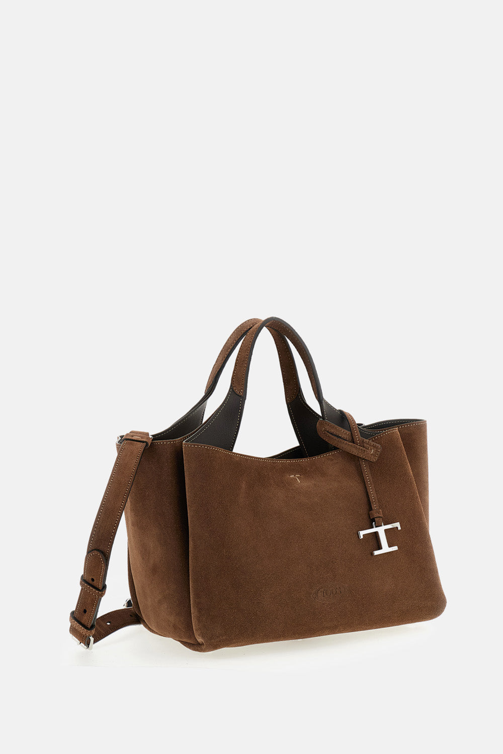 Tod's Women Apa 2 Handles Mini Suede Bag TOD'S