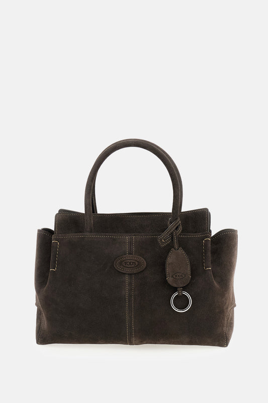 Tod's Women Small Shopping Bag Suede Leather TOD'S