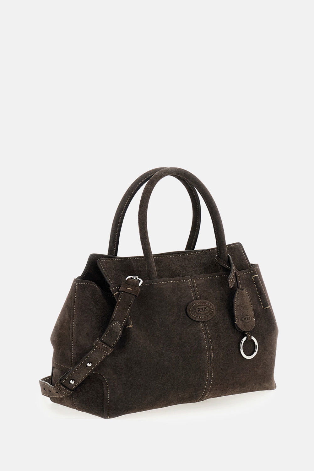 Tod's Women Small Shopping Bag Suede Leather TOD'S