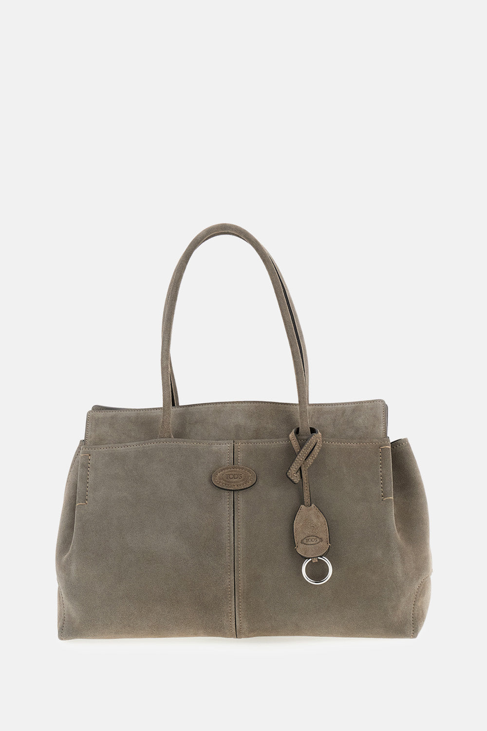 Tod's Women Medium Suede Leather Shopping Bag TOD'S