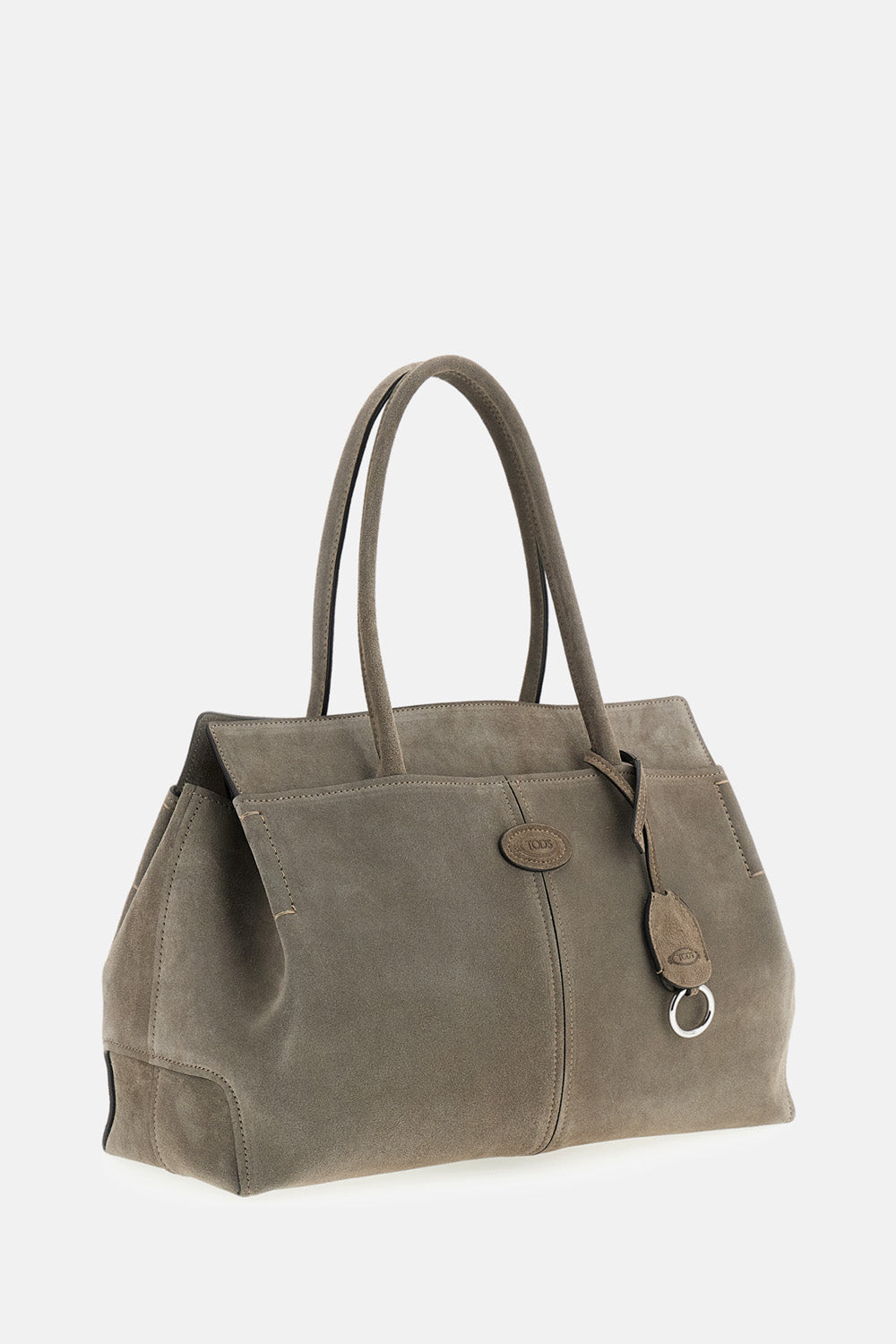 Tod's Women Medium Suede Leather Shopping Bag TOD'S