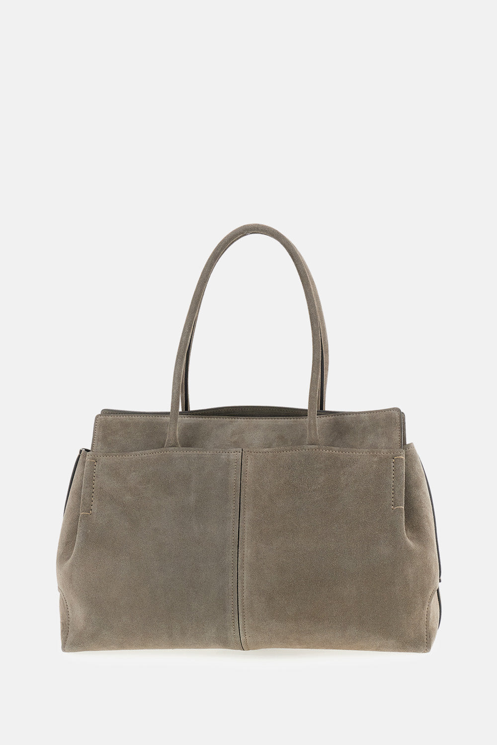 Tod's Women Medium Suede Leather Shopping Bag TOD'S