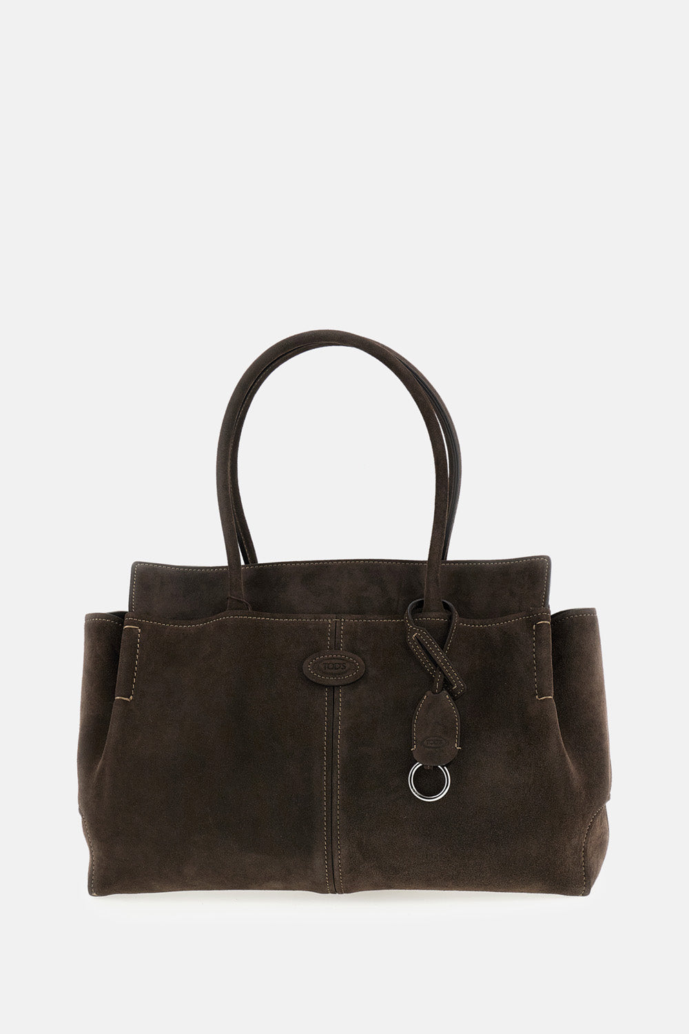 Tod's Women Medium Suede Leather Shopping Bag TOD'S