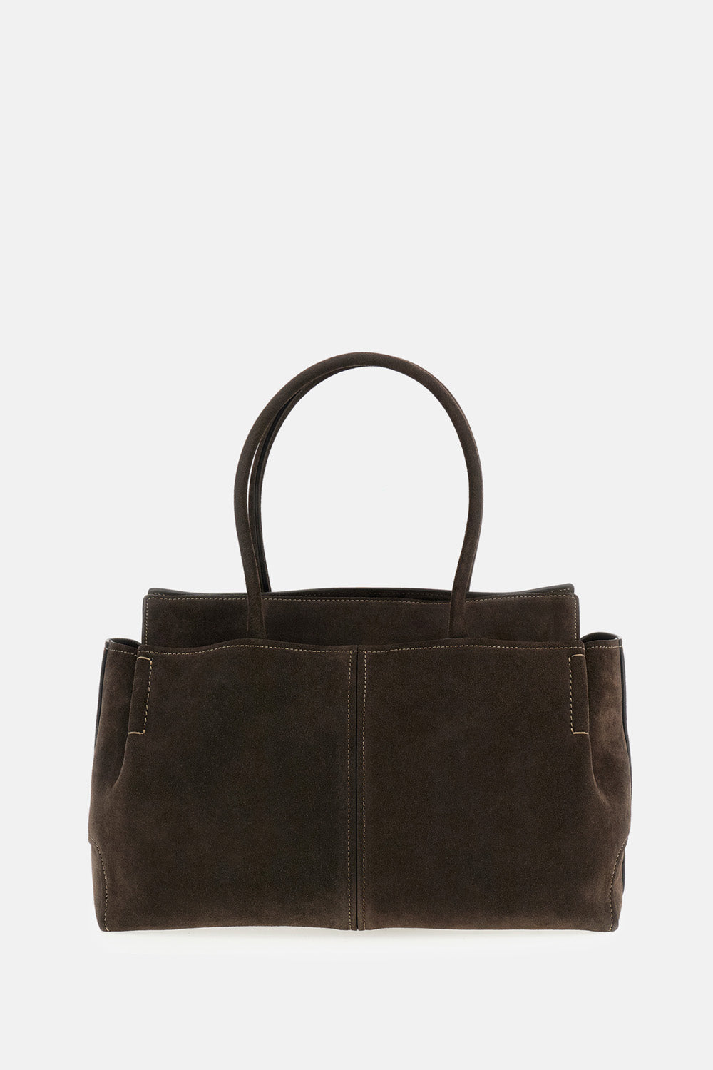 Tod's Women Medium Suede Leather Shopping Bag TOD'S