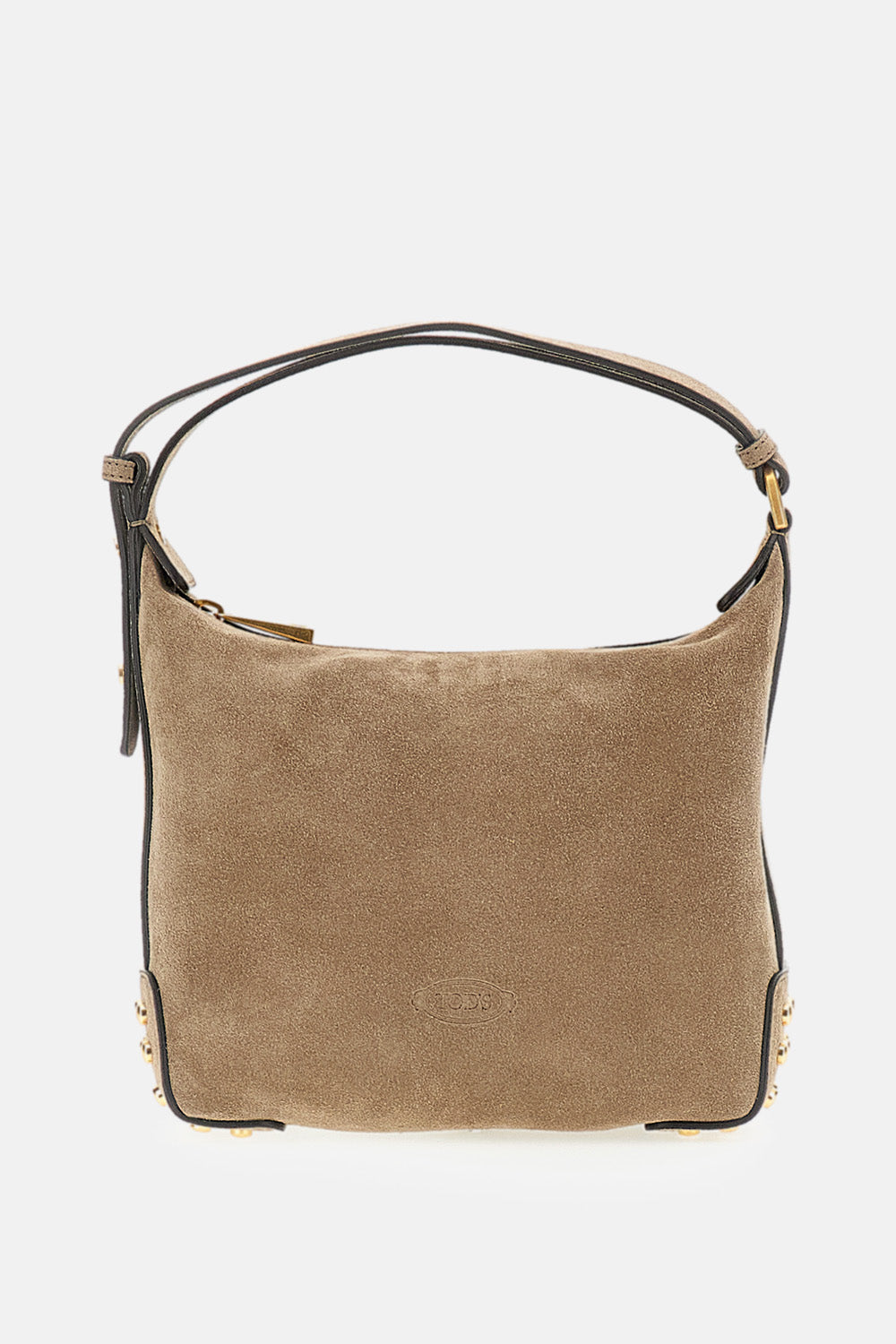 Tod's Women Gmt Sacca Mini Metal Dots In Suede Bag TOD'S