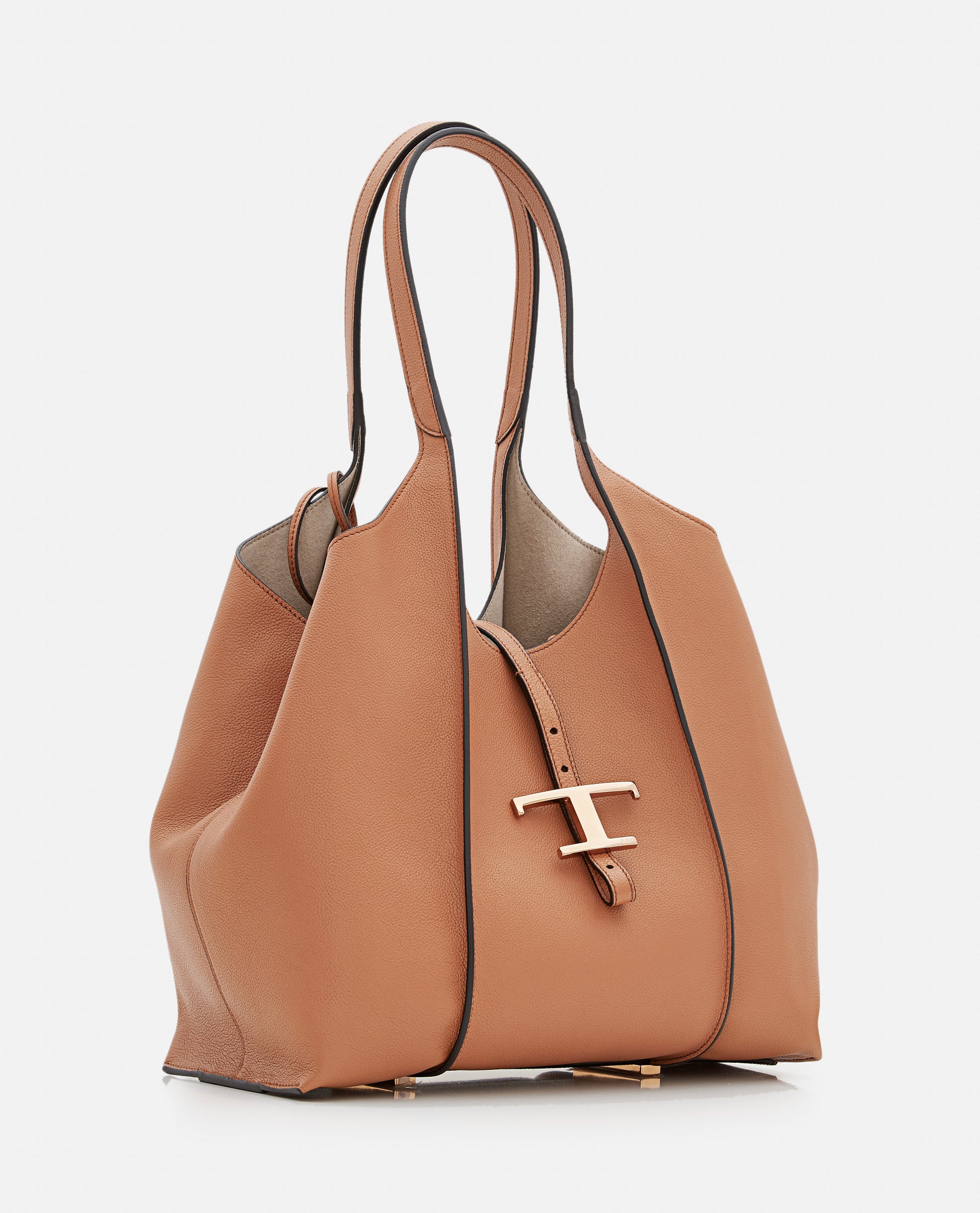 Tod's Women Small T Leather Shopping Bag TOD'S