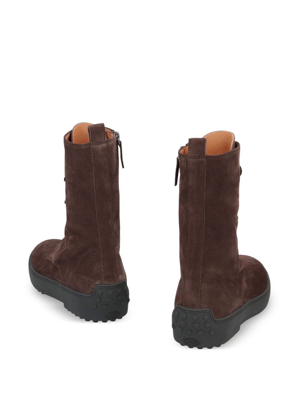 Tod's Women Gommino Leather Laced Boots TOD'S