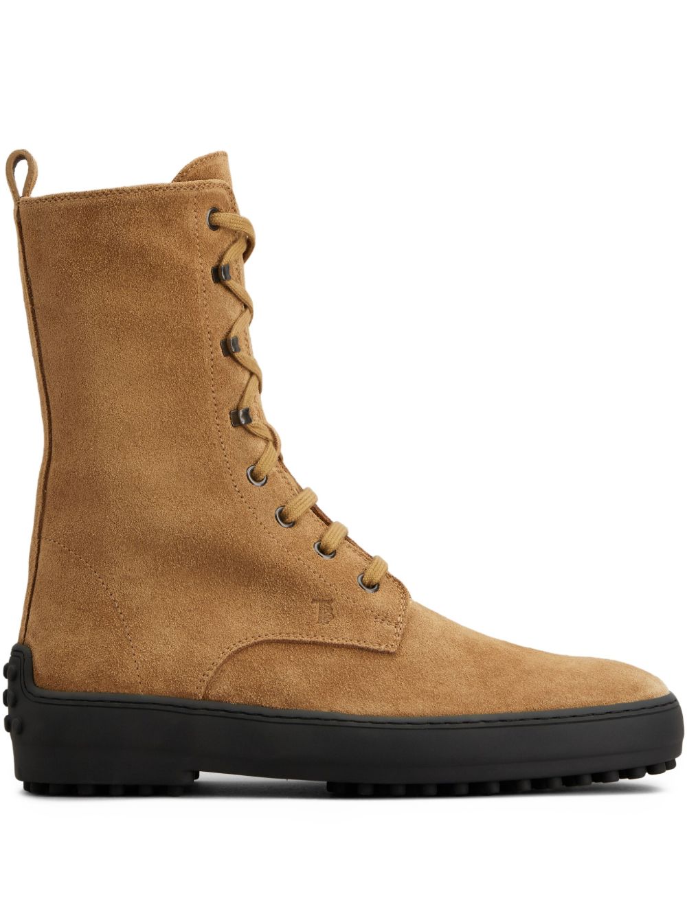 Tod's Women Gommino Leather Laced Boots