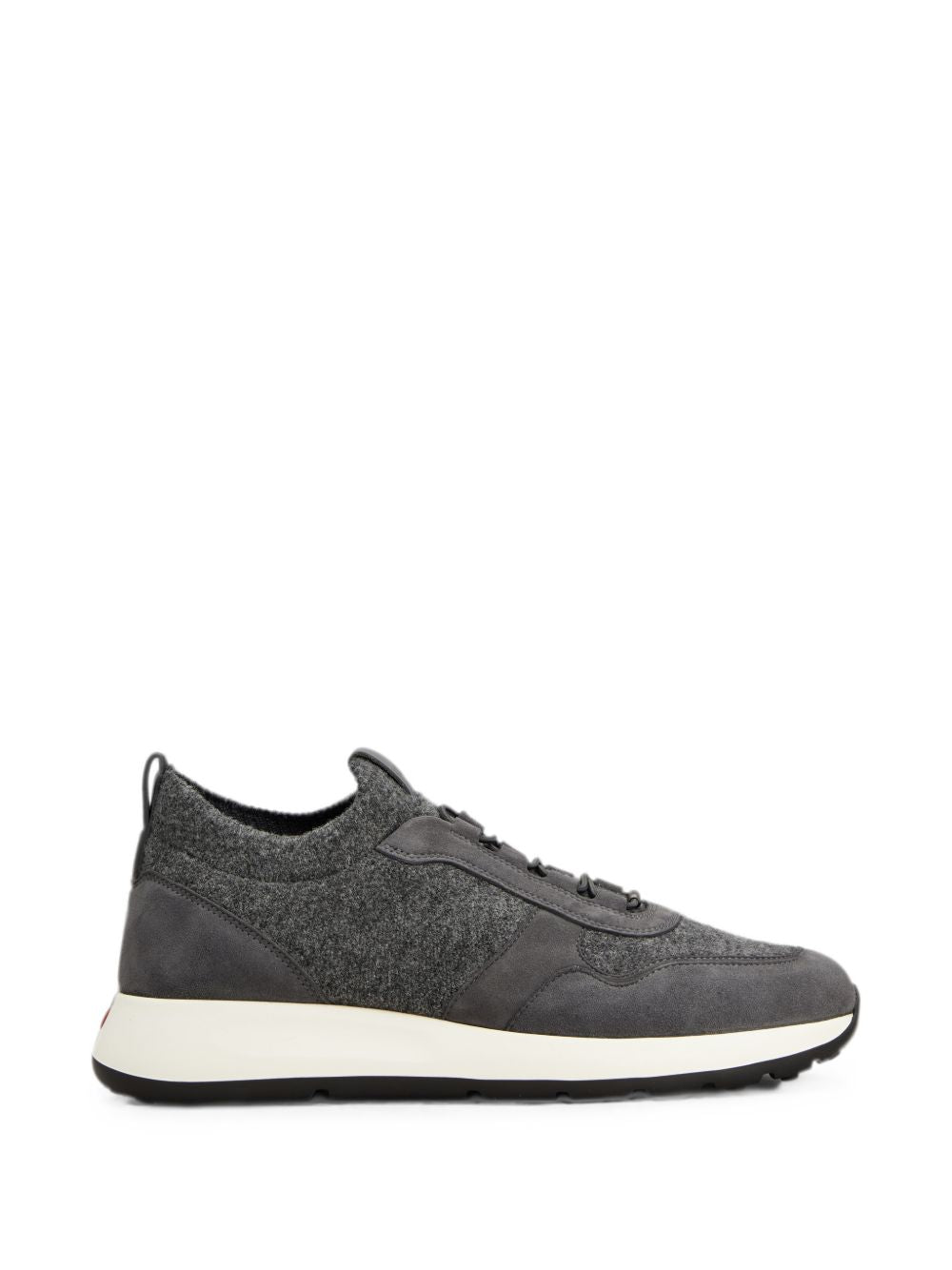 Tod's Men Leather And Knit Sneakers TOD'S