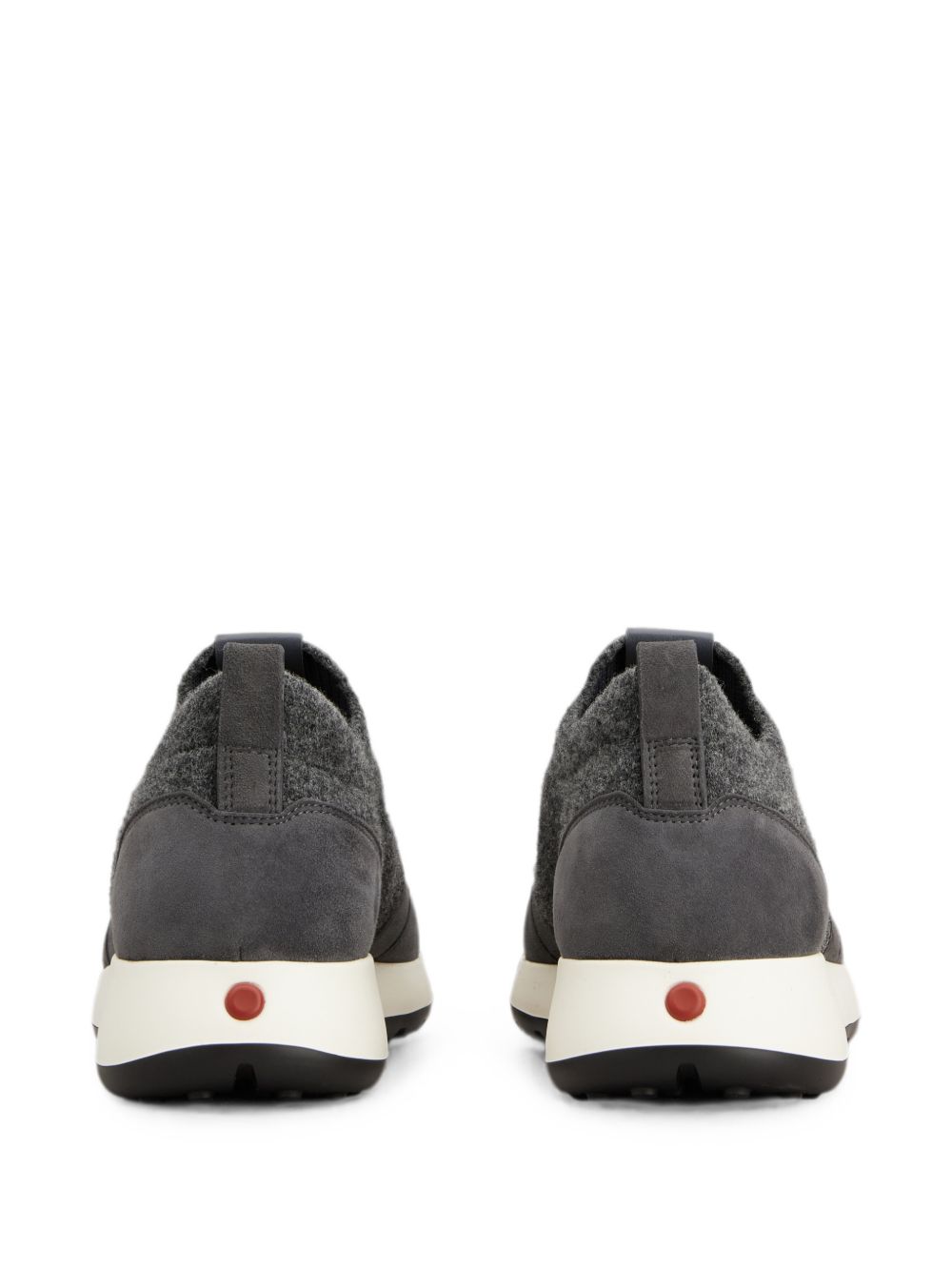 Tod's Men Leather And Knit Sneakers TOD'S