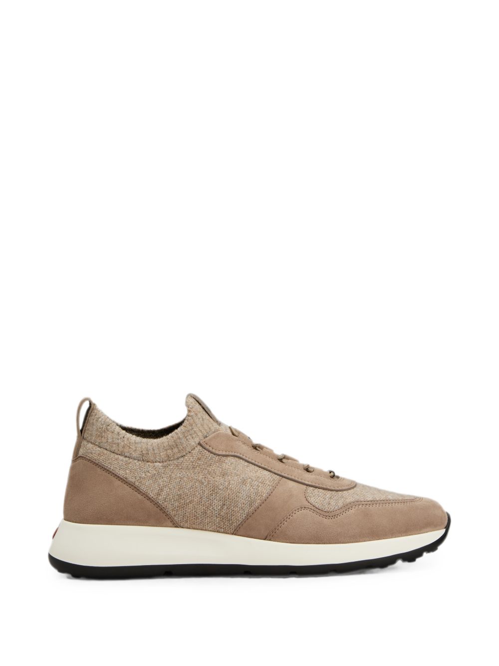 Tod's Men Leather And Knit Sneakers TOD'S