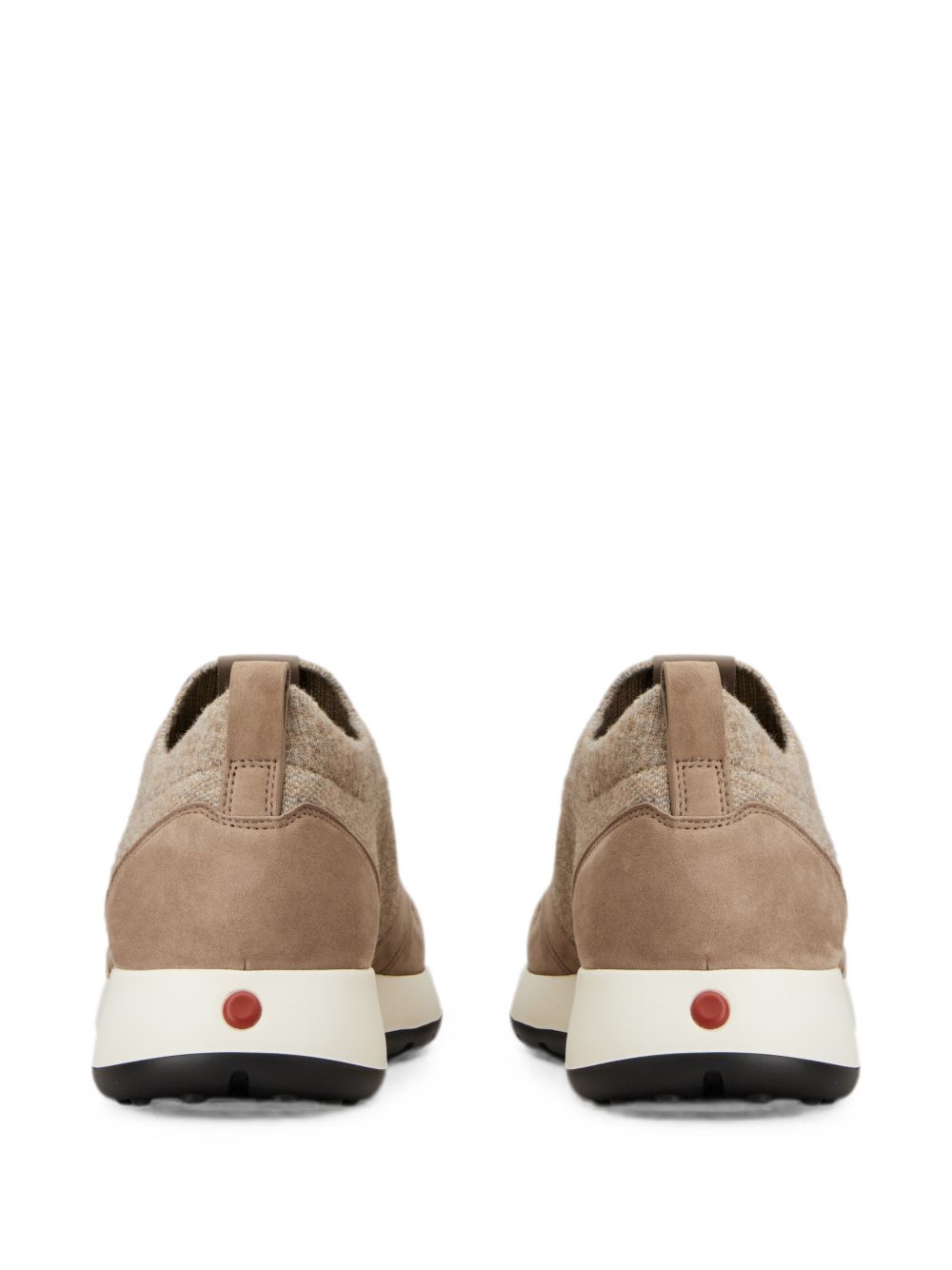 Tod's Men Leather And Knit Sneakers TOD'S