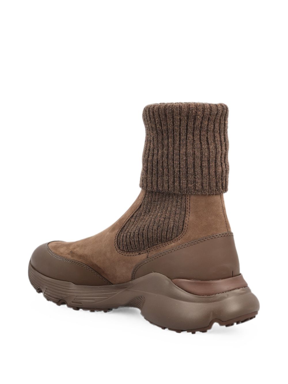 Tod's Women Leather Knitted Chelsea Boots TOD'S