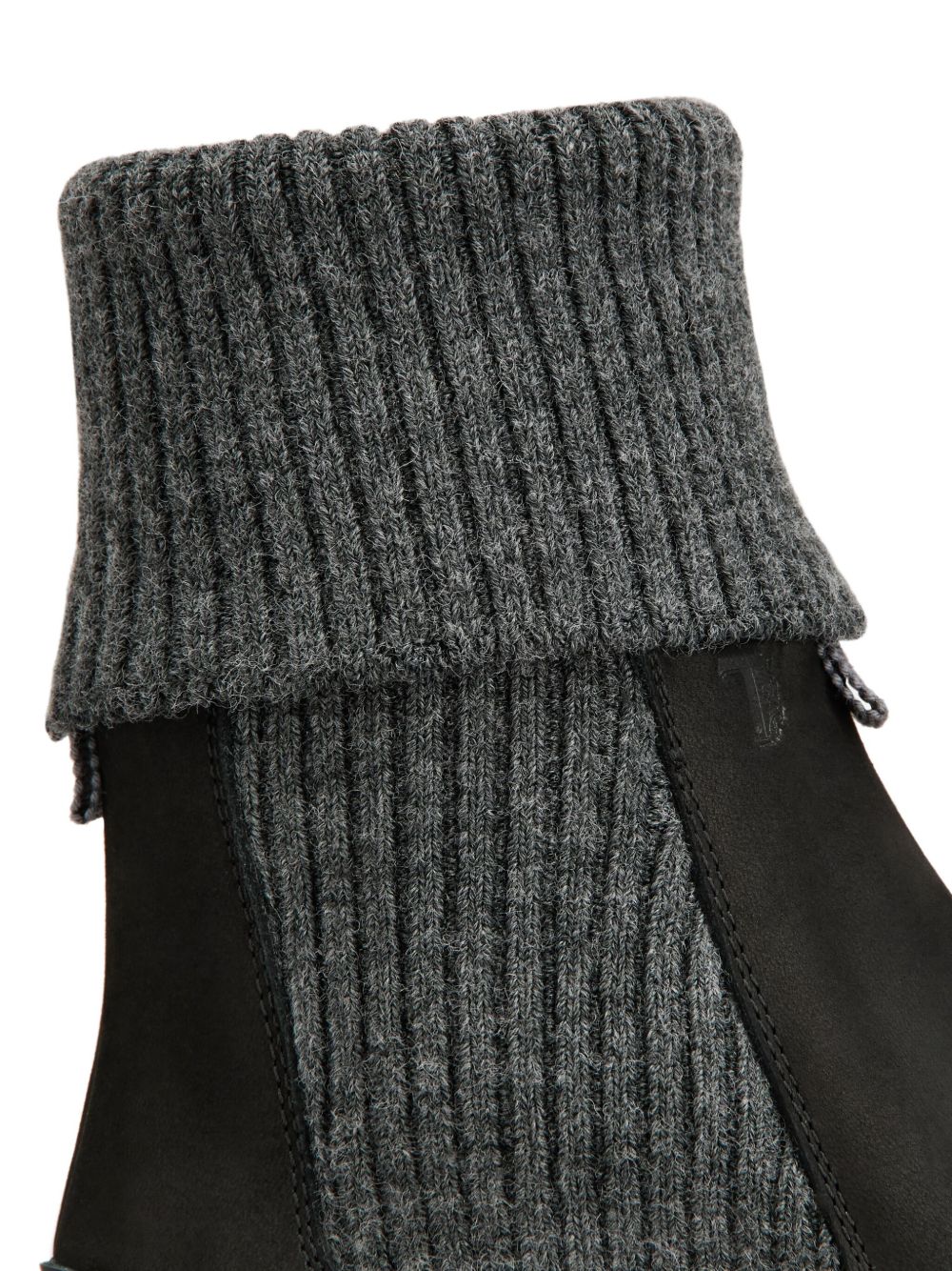 Tod's Women Leather Knitted Chelsea Boots TOD'S