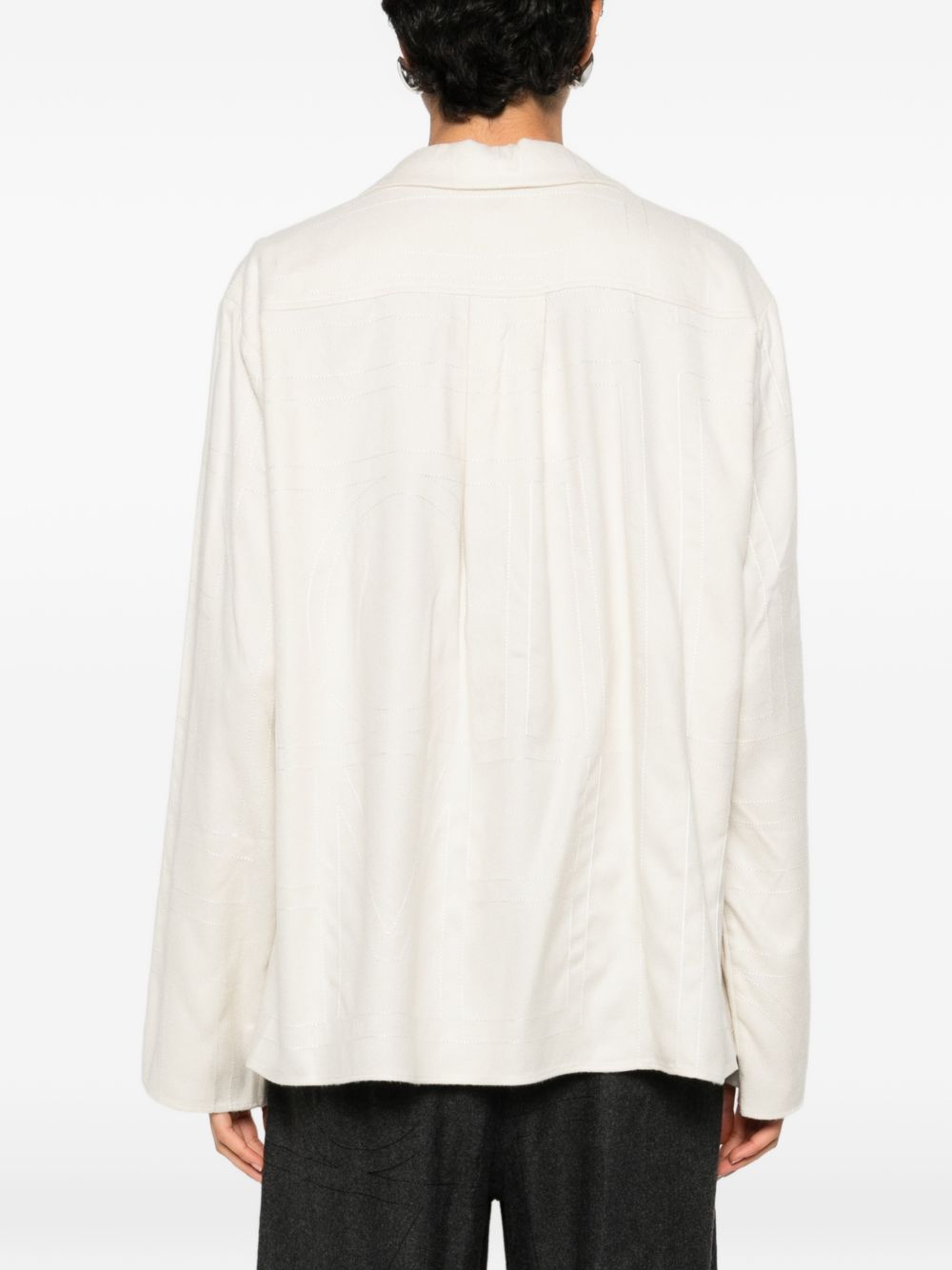 Toteme Women Monogram Pajama Shirt TOTEME