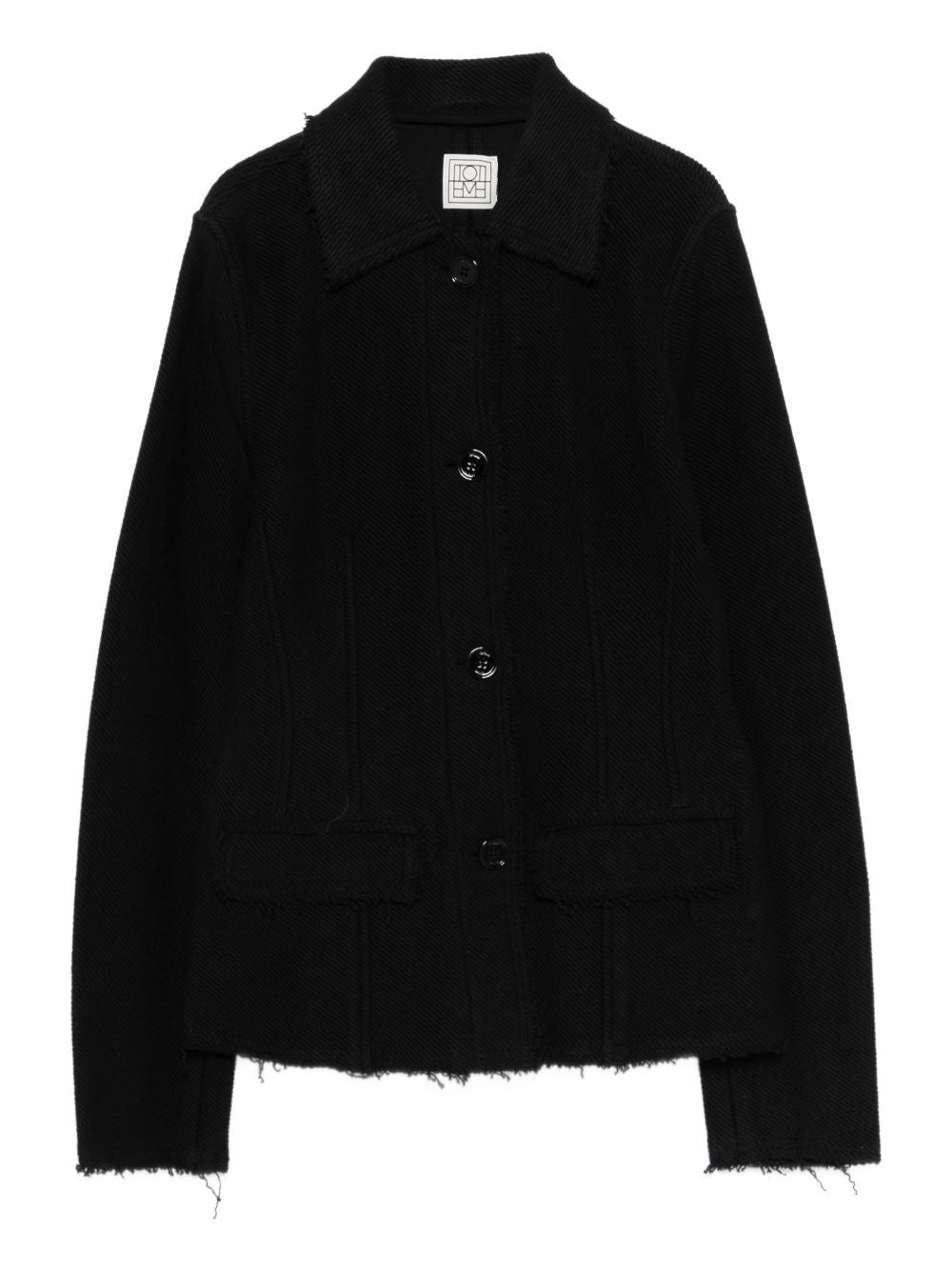 Toteme Women Raw Hem Cotton Jacket TOTEME