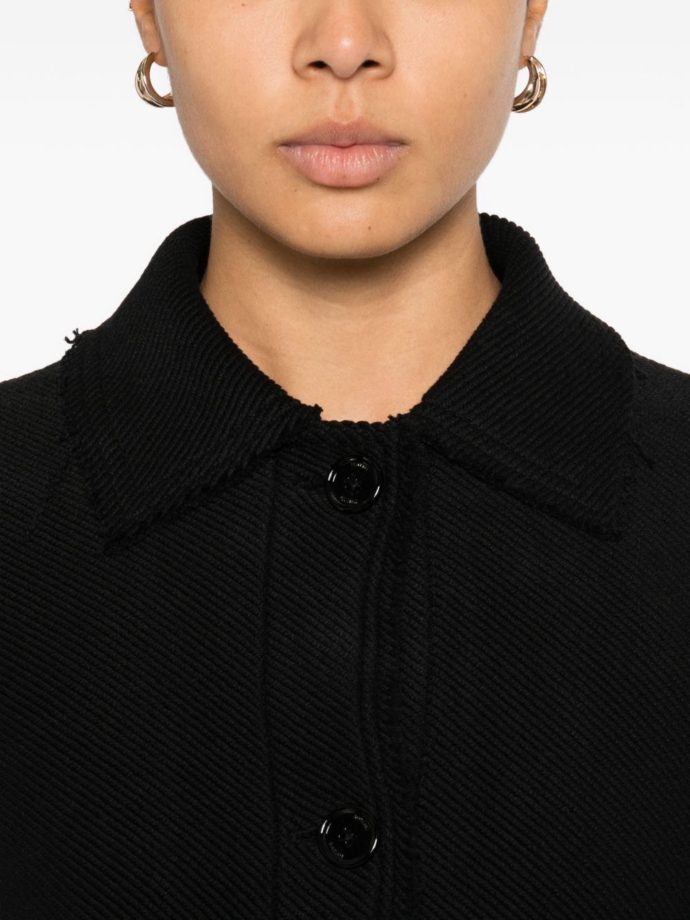 Toteme Women Raw Hem Cotton Jacket TOTEME
