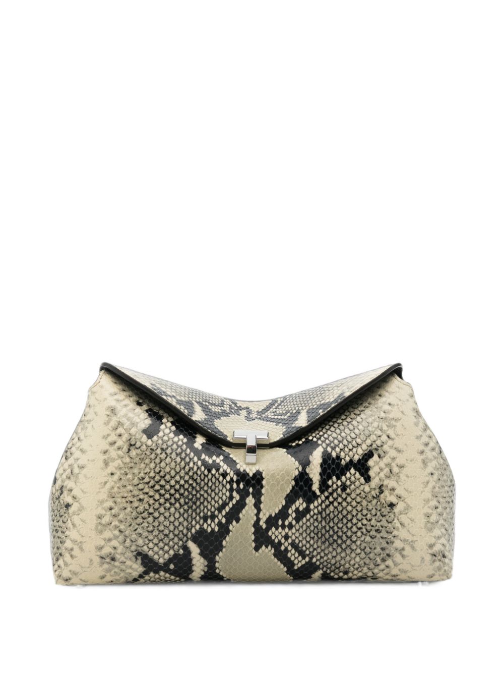 Toteme Women T-Lock Leather Clutch TOTEME