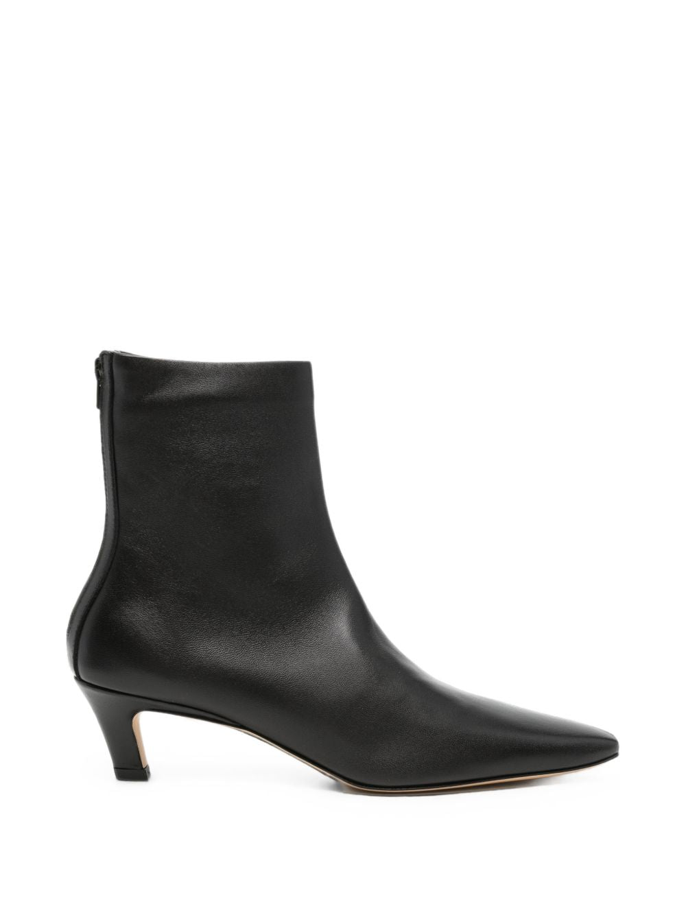 Toteme Women Leather Heel Ankle Boots TOTEME