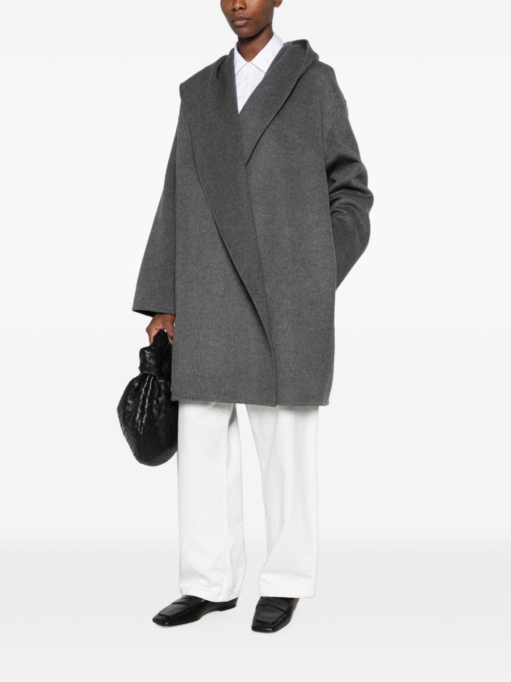Toteme Women Wool Hooded Coat TOTEME