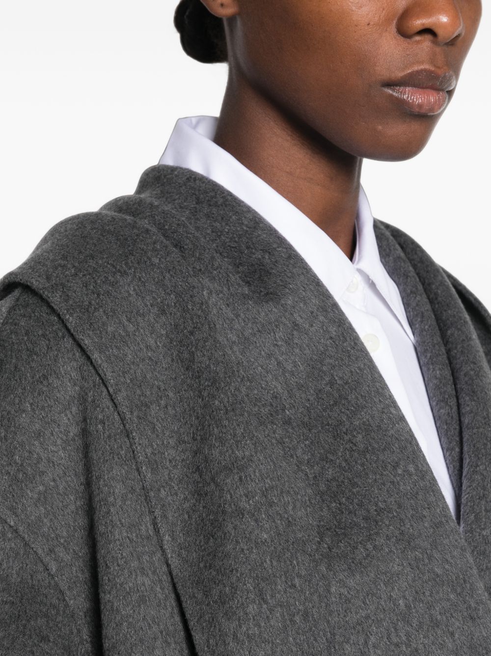 Toteme Women Wool Hooded Coat TOTEME