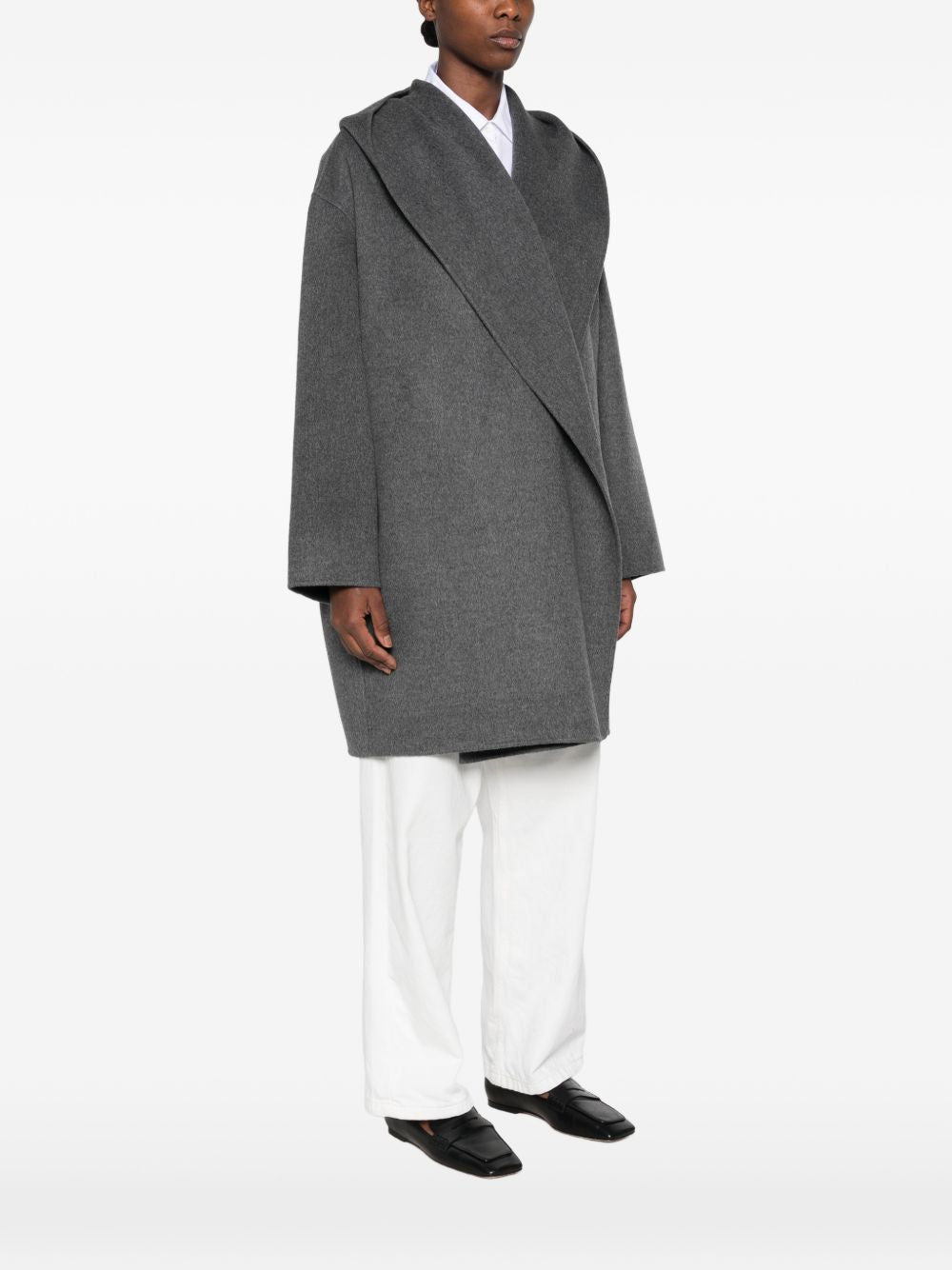Toteme Women Wool Hooded Coat TOTEME